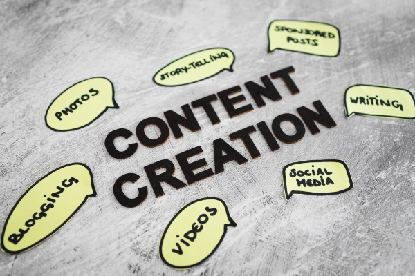 Content Creation Bubble Icons